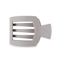 Teleties Silver Flame Flat Square Hair Clip