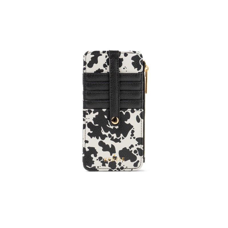 Kedzie Deja Moo Essentials Only Zippered Wallet