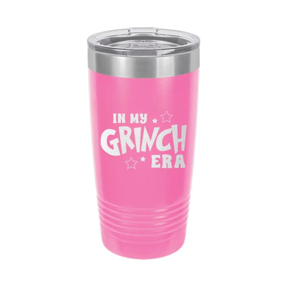 In My Grinch Era Pink 20oz Tumbler