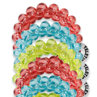 Teleties Summer Brights Tiny Spiral Hair Coils
