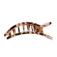 Teleties Blonde Tortoise Flat Rectangle Hair Clip
