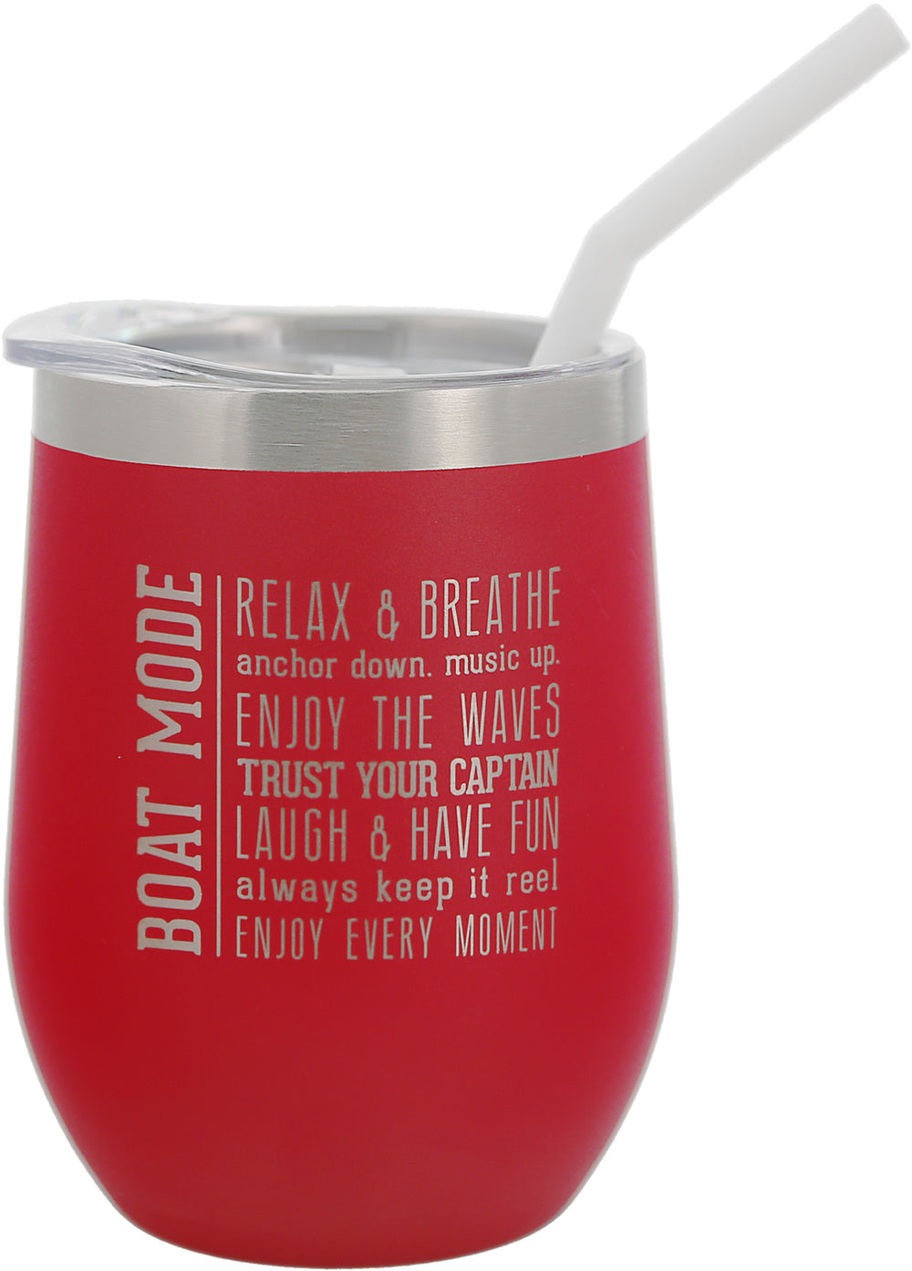 Boat Mode 12oz Stemless Travel Tumbler ALL SALES FINAL