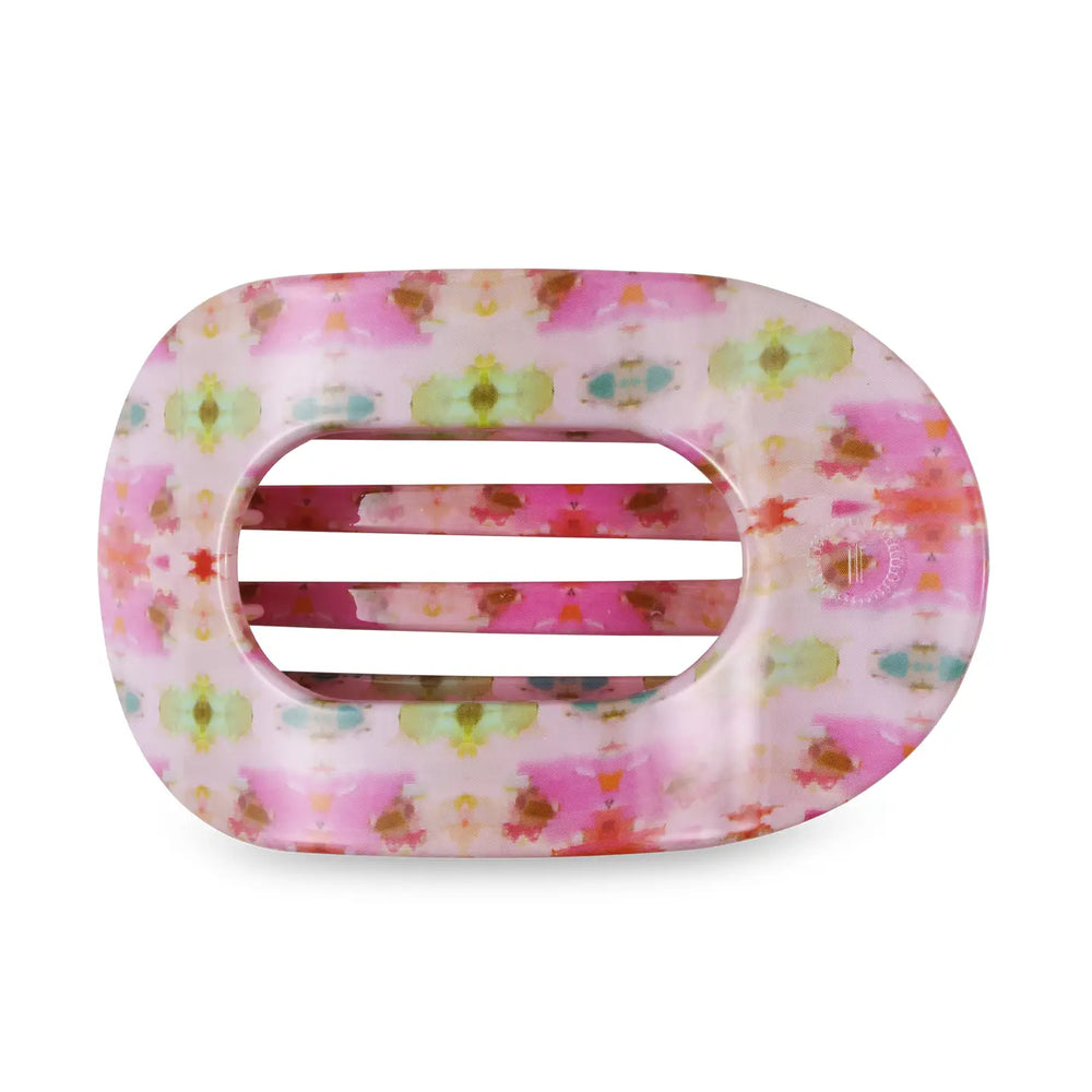 Teleties Giverny Flat Round Hair Clip