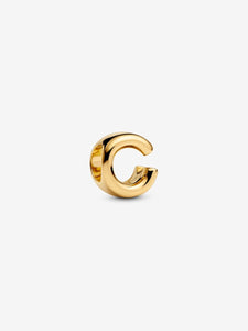 Letter C Alphabet Charm 14k gold plating