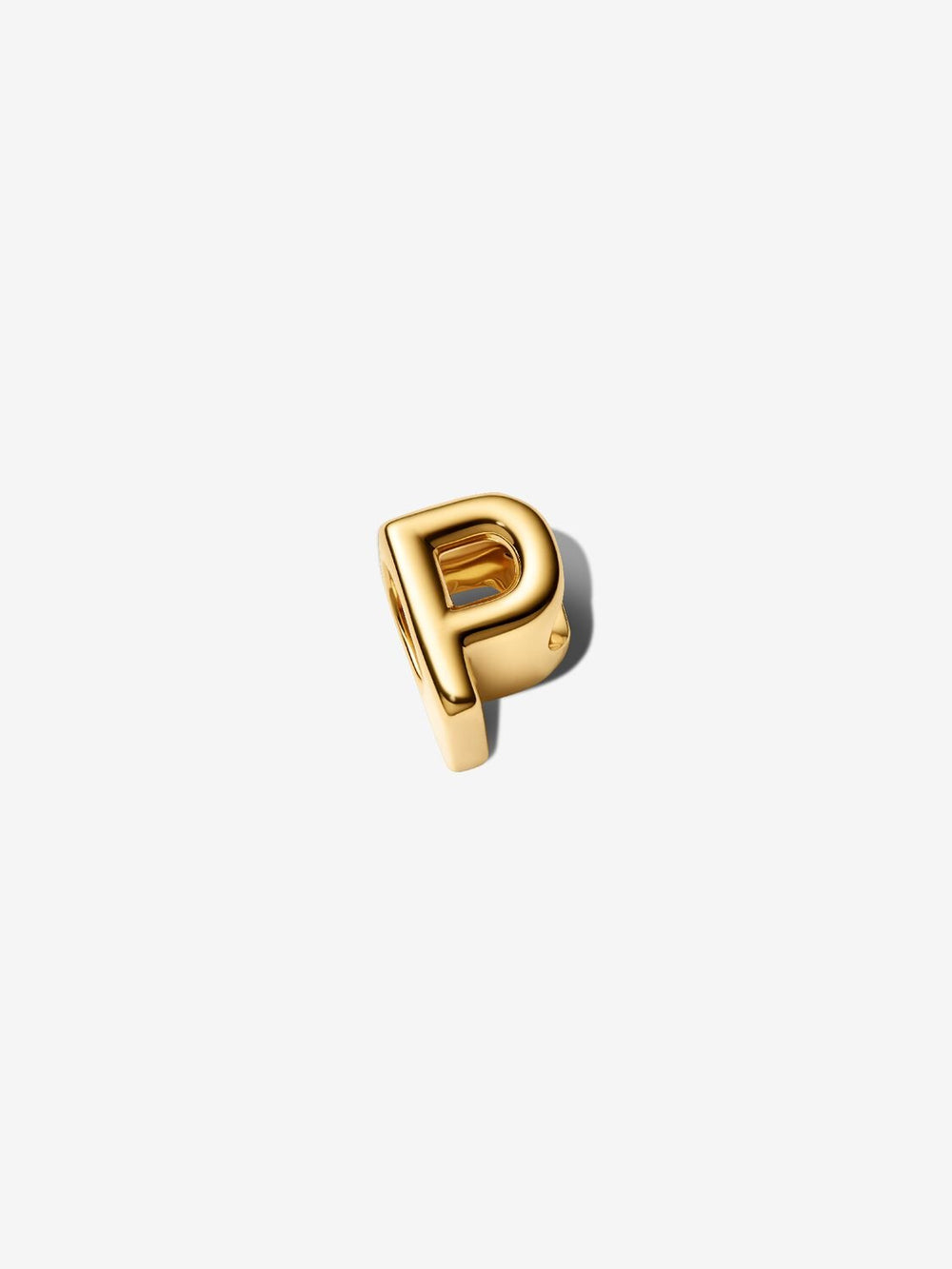 Letter P Alphabet Charm 14k gold plating