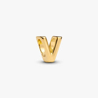 Pandora Letter V Alphabet Charm