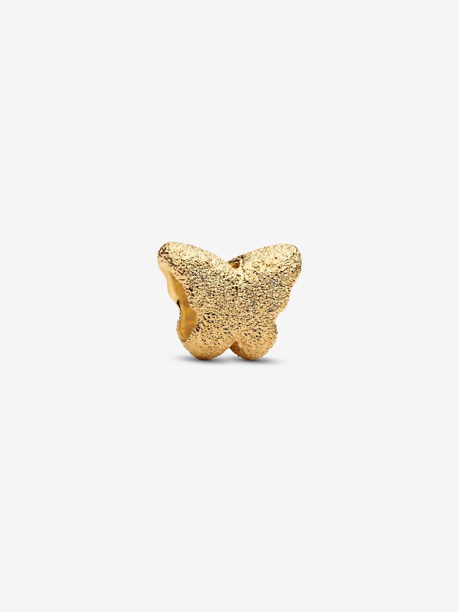 Pandora Textured Mini Butterfly Charm