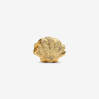 Pandora Textured Shell Mini Charm