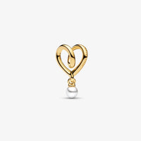 Pandora Wrapped Heart Charm
