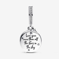 Pandora Two-tone Shooting Star Dangle Charm