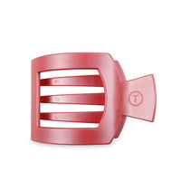 Teleties Calming Coral Flat Square Clip
