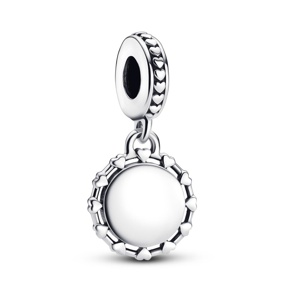 Pandora Engravable Sterling Silver Dangle