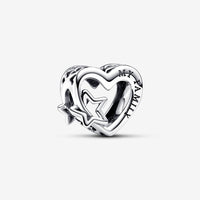 Pandora Openwork Family Heart & Star Charm
