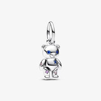 Pandora Movable Teddy Bear Dangle Charm
