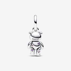 Pandora Movable Teddy Bear Dangle Charm