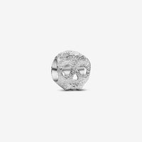 Pandora Textured Skull Mini Charm