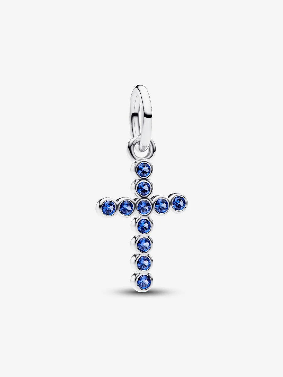 Pandora Cross Dangle Charm Sterling silver