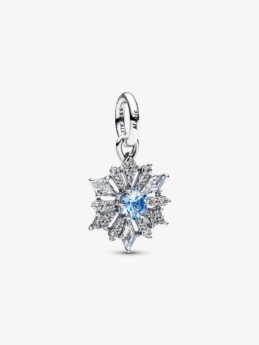 Pandora Disney Princess Frozen Snowflake Dangle Charm