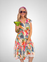 Flora Tiered Midi Dress
