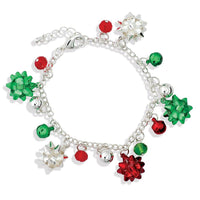 Christmas Bows Bracelet