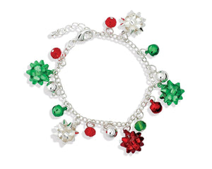 Christmas Bows Bracelet