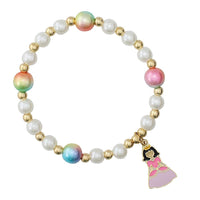 Little Love Princess with Pearls Kid's Bracelet