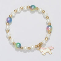 Little Love Pink Unicorn Bracelet