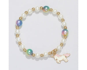 Little Love Pink Unicorn Bracelet