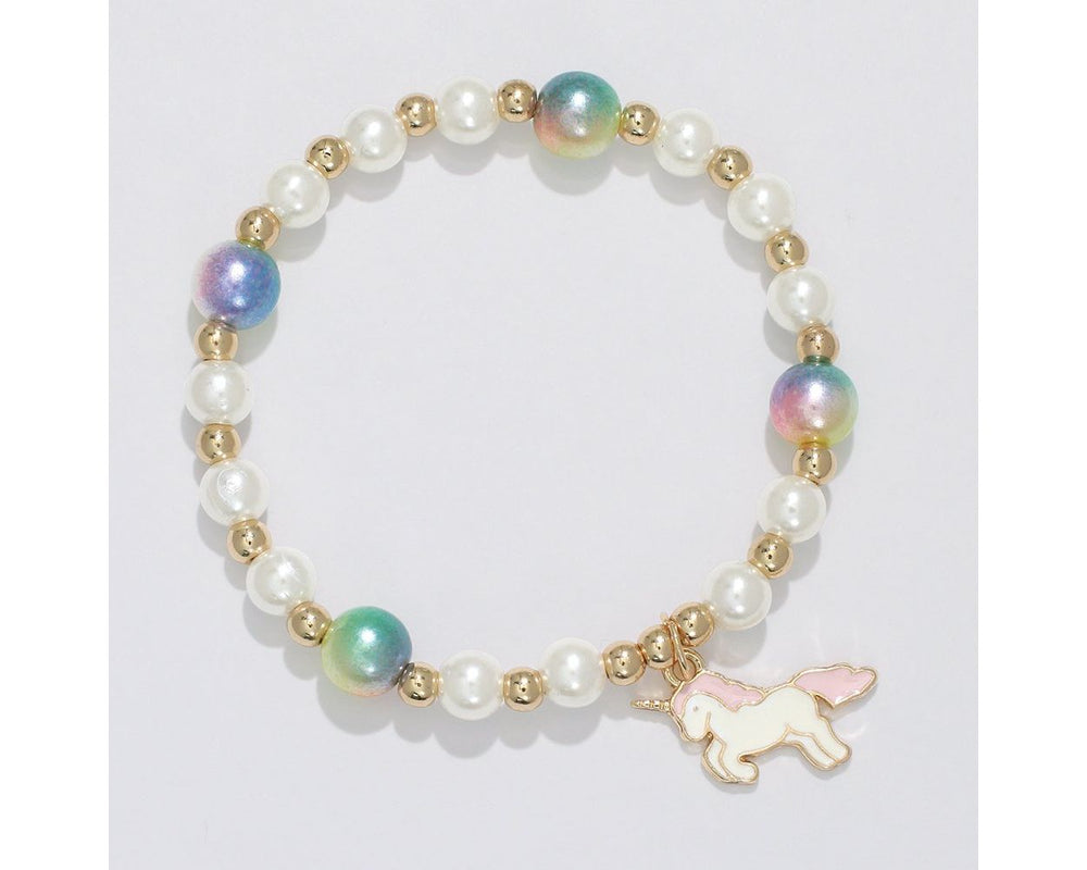 Little Love Pink Unicorn Bracelet