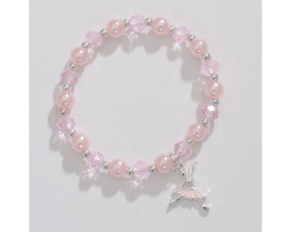Little Love Pink Ballerina Kid's Bracelet