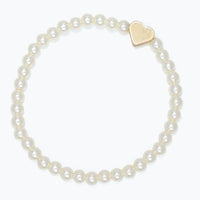Little Love Pearls & Heart Bracelet