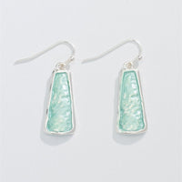 Mint Drop Earrings