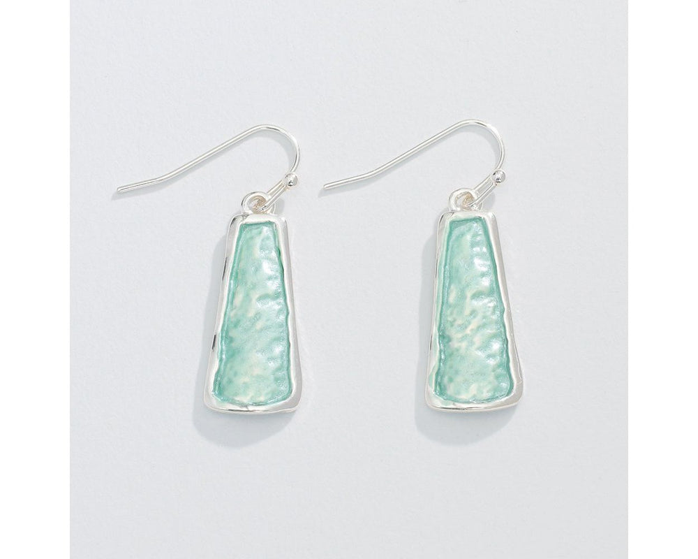 Mint Drop Earrings