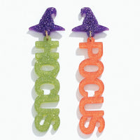 Hocus Pocus Glitter Earrings
