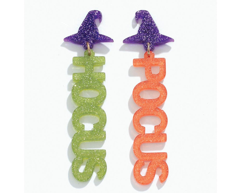 Hocus Pocus Glitter Earrings