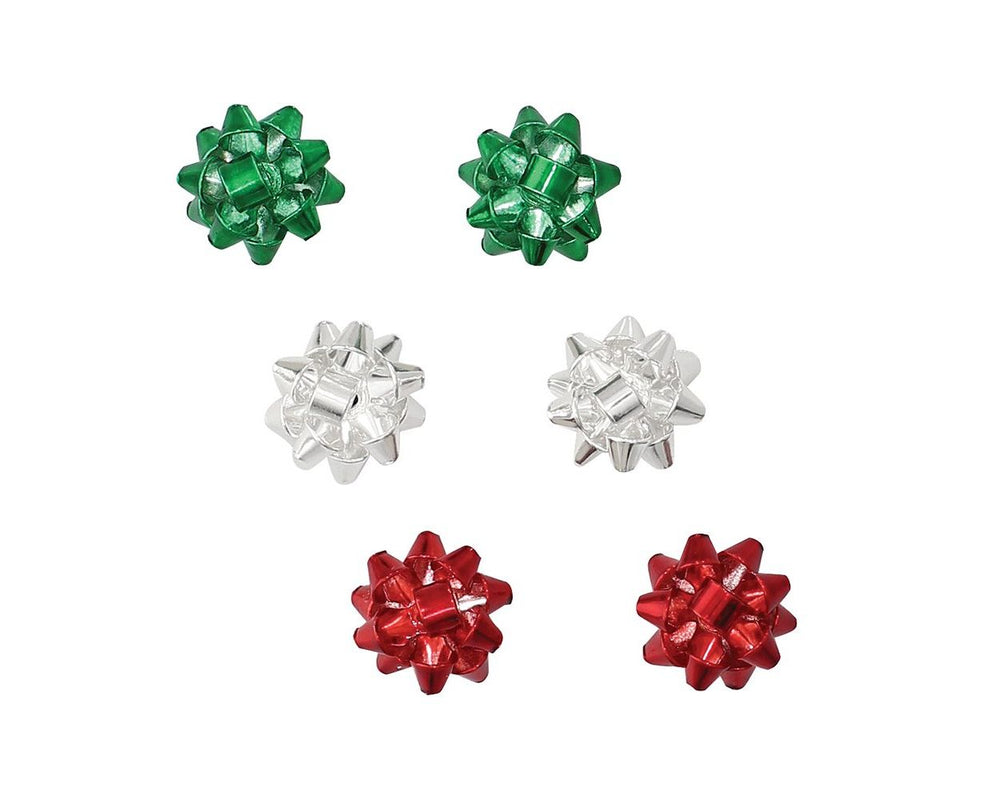 Holiday Bow Trio Earrings