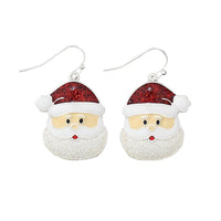Jolly Santa Earrings