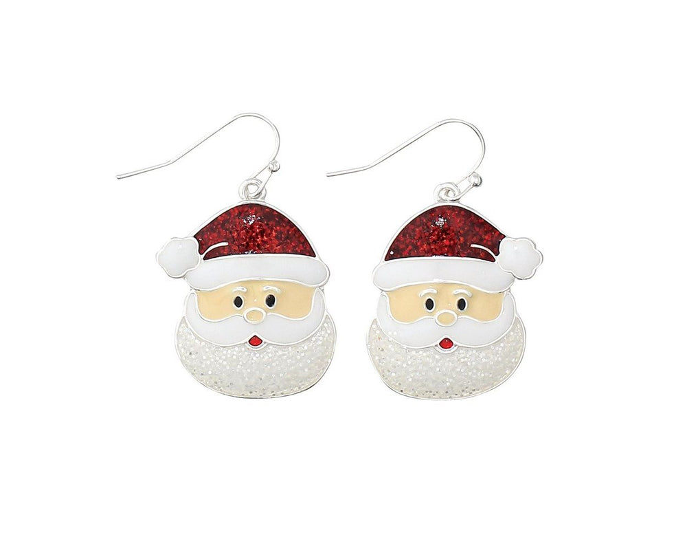 Jolly Santa Earrings