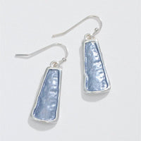 Silver Blue Earrings