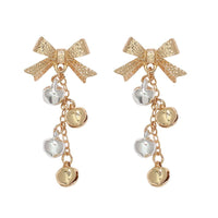 Bows & Bells Dangle Earrings