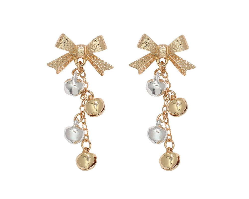 Bows & Bells Dangle Earrings