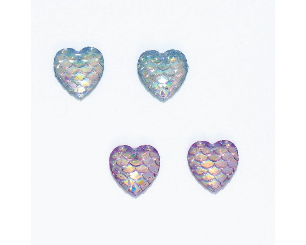 Mermaid Heart Duo Earrings