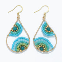 Beaded Drops Earrings