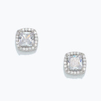 Sparkling CZ Stud earrings