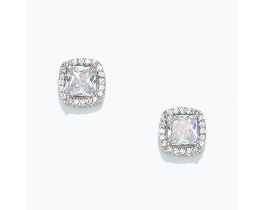 Sparkling CZ Stud earrings