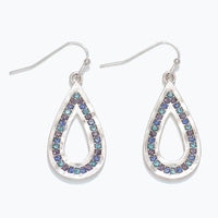 Hammered Teardrop Earrings
