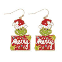 Merry Grinch Earrings