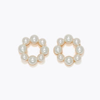 Circle of Pearls Earrings