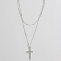 Cross Layered Necklace
