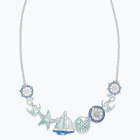 Coastal Enamel Necklace